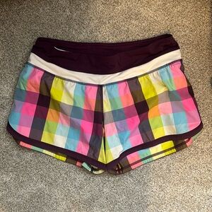 Checkered Lululemon Shorts